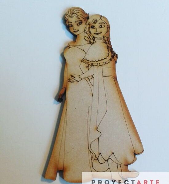 Anna y Elsa frozen