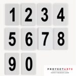 Pack Numeros Light box