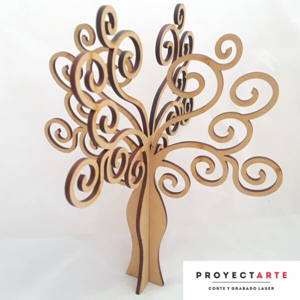Árbol doble 3d