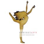 Bailarina de break dance