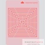 Stencil espiral cuadrado