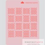 Stencil patrones lineas