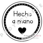 Sello hecho a mano