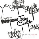 Topper para torta personalizado
