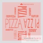 Stencil piza