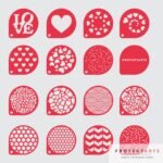 Stencil Love - Pack Gastronómico