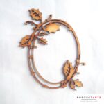 Aro con hojas de otoño