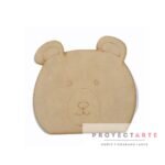 Cabeza de oso cortada