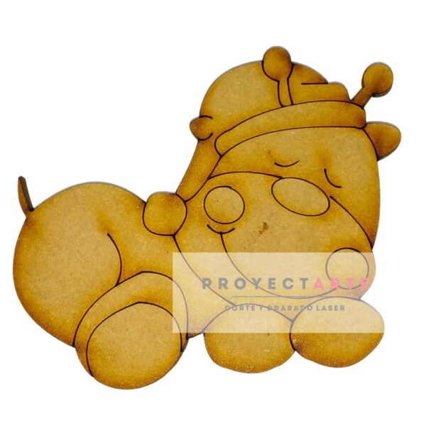 colección jirafita durmiendo