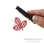 Sello Textil Hojas F