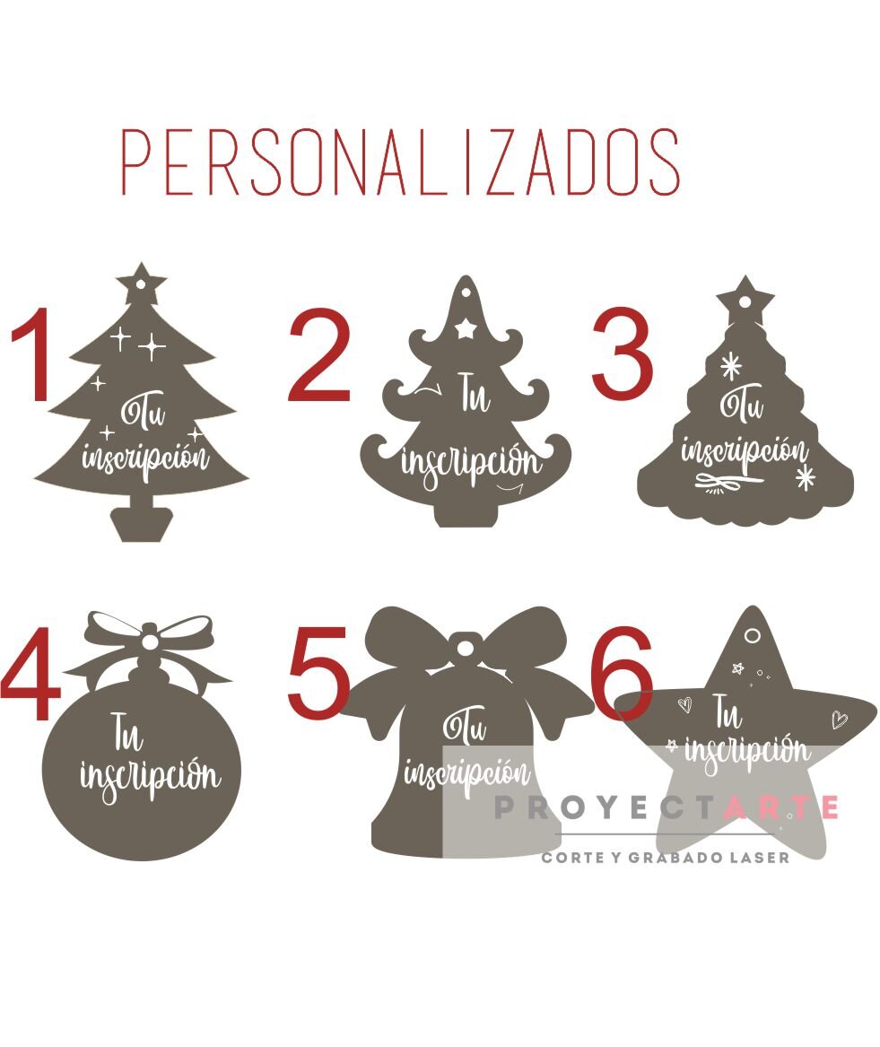 79effdCN243.jpg Chirimbolo navideño espejo personalizado - Image 1