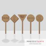 Señales de tránsito c/u