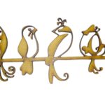 Pajaros calados en alambre