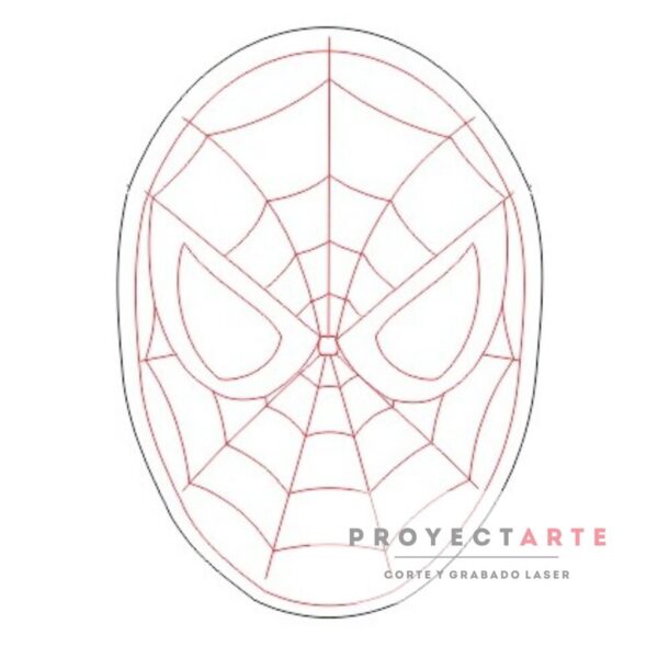 Cabeza Spiderman