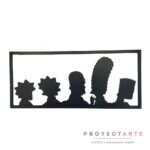 Cuadro familia Simpson