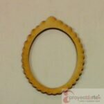 espejo marco ovalado - figura de baño, hogar