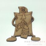 Soldado naipe Alicia del pais de las maravillas