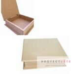 Caja con bisagras mdf