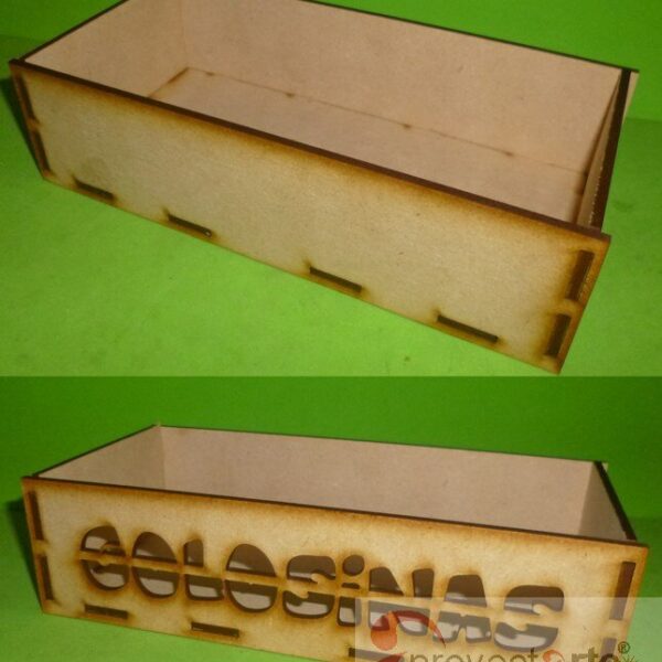 cajita sin tapa 20x10x5