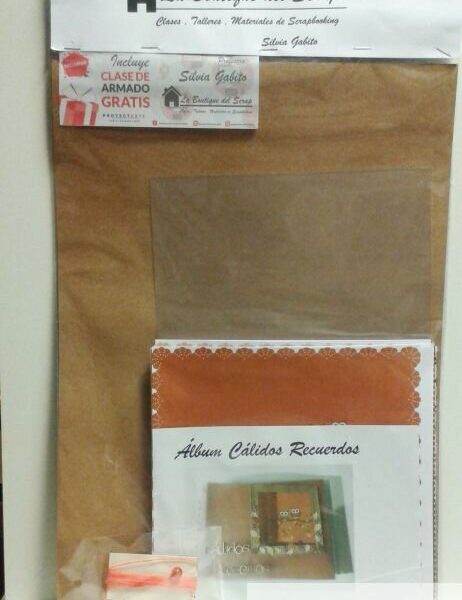 Kit de album + clase de armado