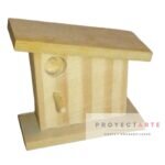 Casita de pájaros en miniatura