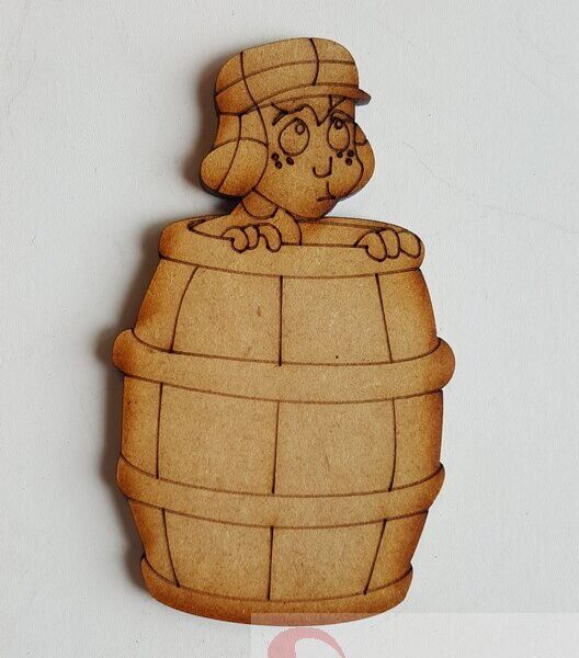 chavo en barril