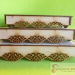 Trío de bandejas rectangulares línea provenzal