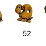 Botones Colección Tres Animales