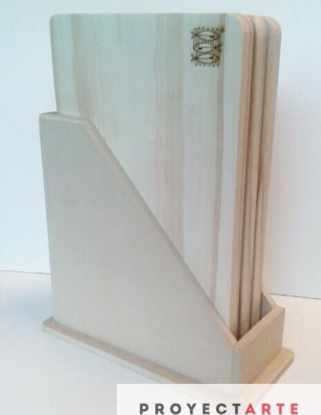 Tablas de cocina con soporte Vertical