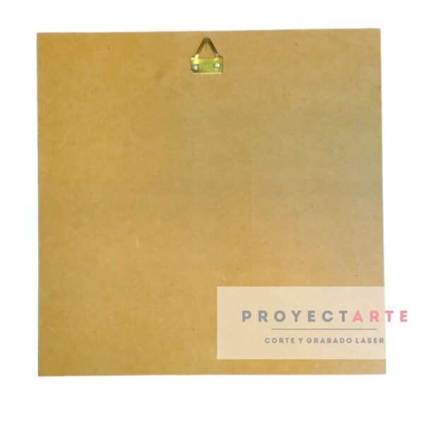 Base cuadro 9mm 25x25