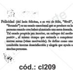 Sello texto felicidad