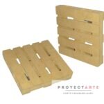 Pallet tipo posavasos