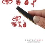 Kit de flor con tallo y hojas