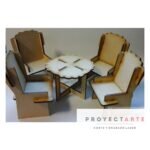 juego de comedor para casita modelo love