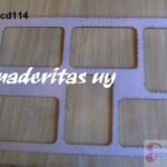 base para 6 fotos de 10x15cm (alto 32cm)