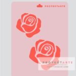 Stencil Rosas