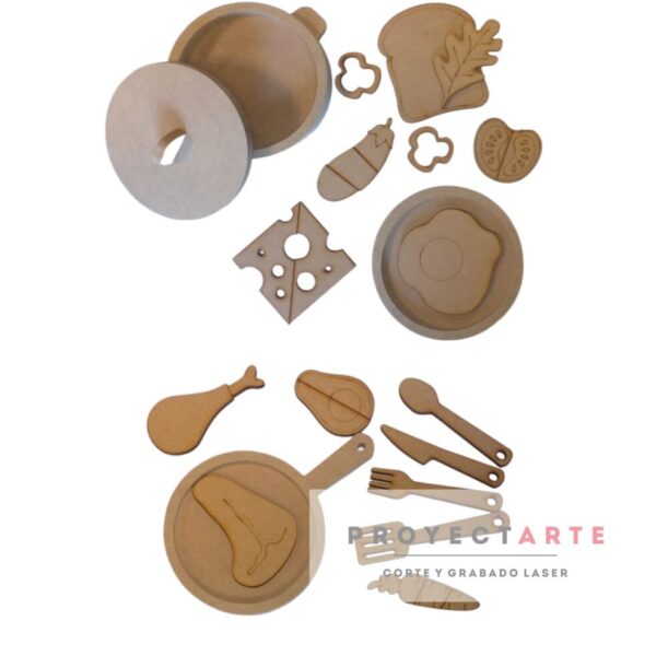 Juego de cocina completo