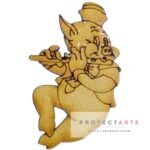 Chanchito con flauta