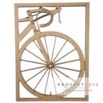 Cuadro rueda de bici