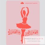 Stencil Bailar Ballet