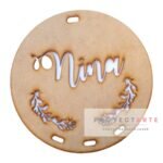 Cartel Nina con ramitas