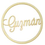 Aro con nombre Guzman