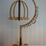 Jaula 3D japonesa con pedestal linea provenzal