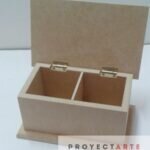 Caja de té con vuelo