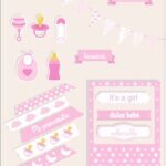 Stickers bebe rosado