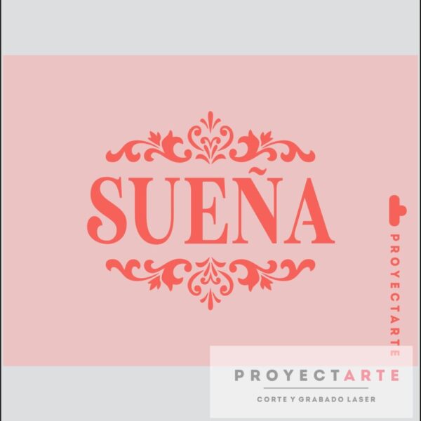 Stencil Sueña