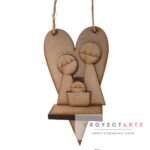 Pesebre 3d en corazon