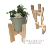 Soporte maceta 20cm de alto