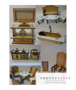 Kit de muebles para casita modelo love - Image 2