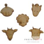 cabezones solo cabeza (5 modelos)